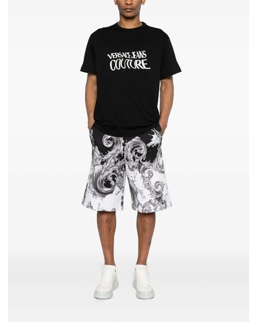 Versace Jeans Couture Black Shorts for men