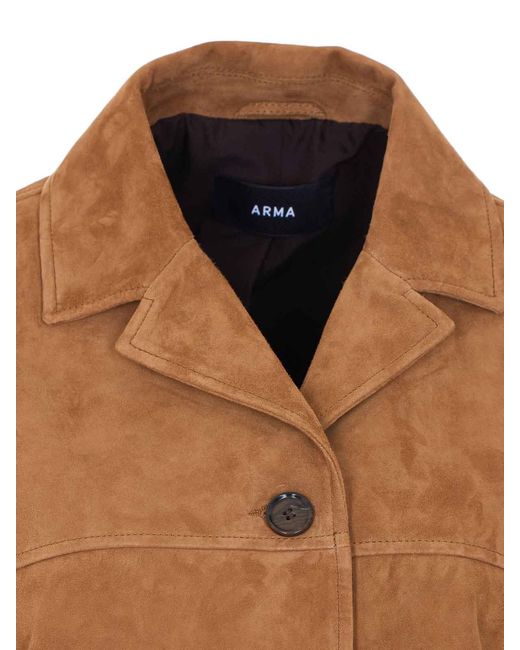 Giacca di Arma in Brown