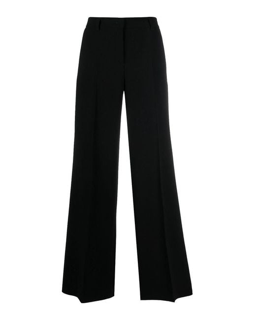 Alberto Biani Black Flared Trousers