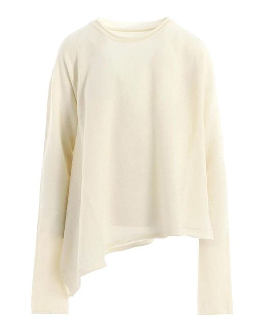 Yohji Yamamoto White Sweater