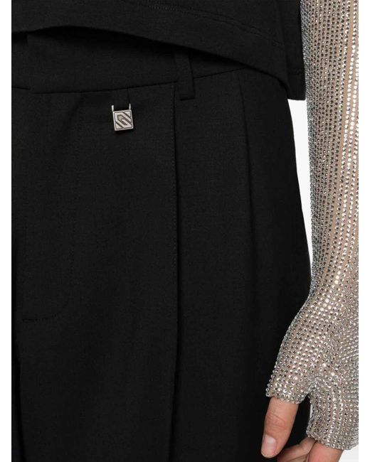 GIUSEPPE DI MORABITO Black Tailored Pants