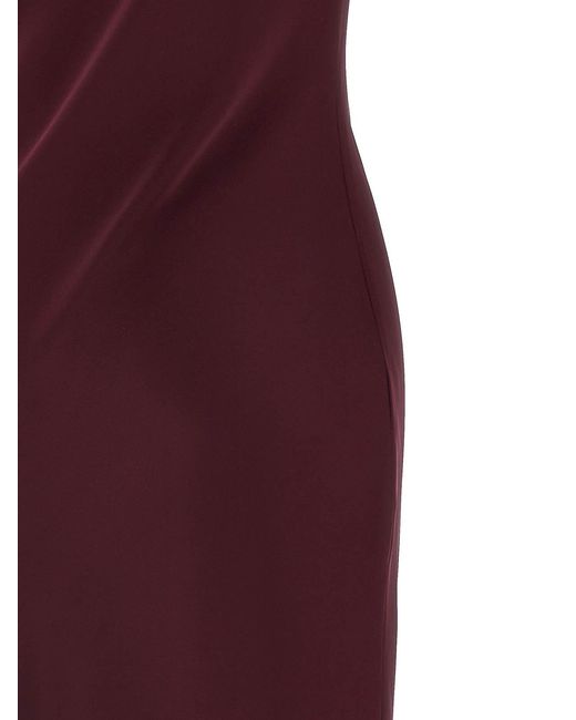 Norma Kamali Purple 'maria' Dress