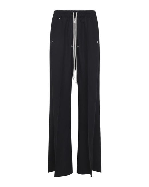 Rick Owens Blue Wide Bela Pants for men