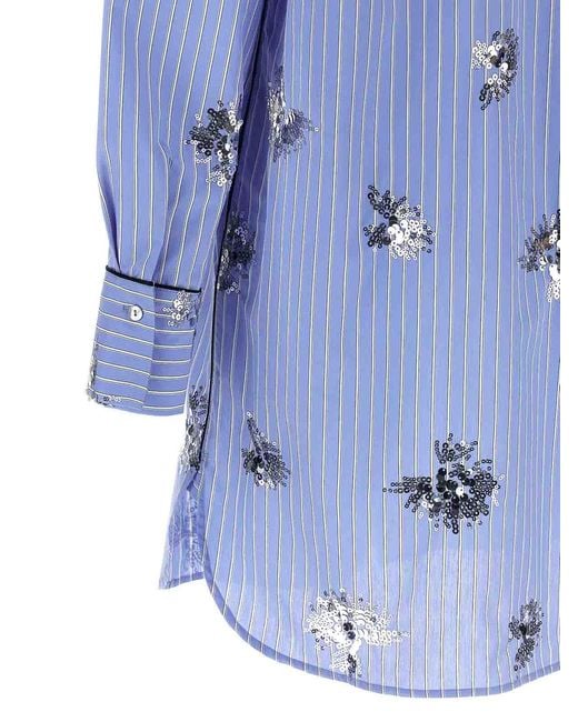 Le twins Blue Dress