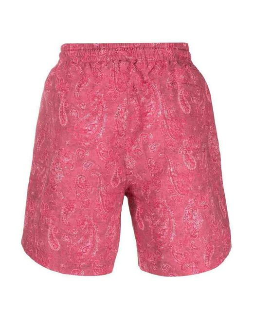 Brunello Cucinelli Pink Swim Shorts for men