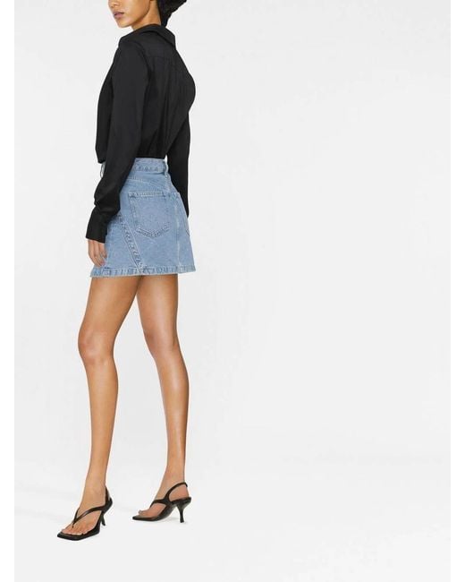 Wolford Black London Shirt-Style Body