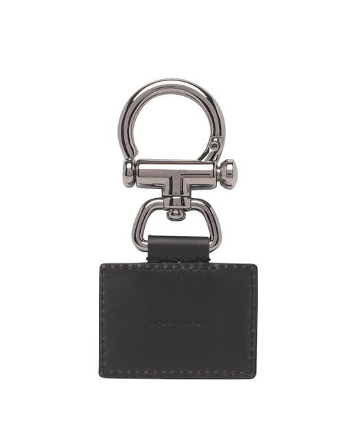Dolce & Gabbana White Logo Key Chain for men