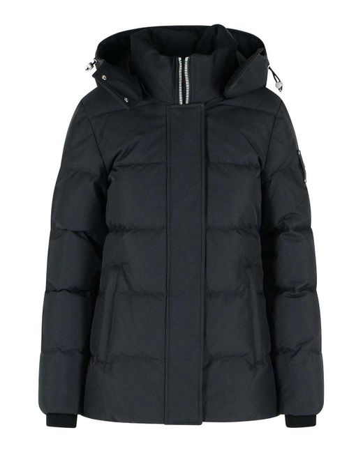 Moose Knuckles Black Cloud 3Q Nylon Down Jacket