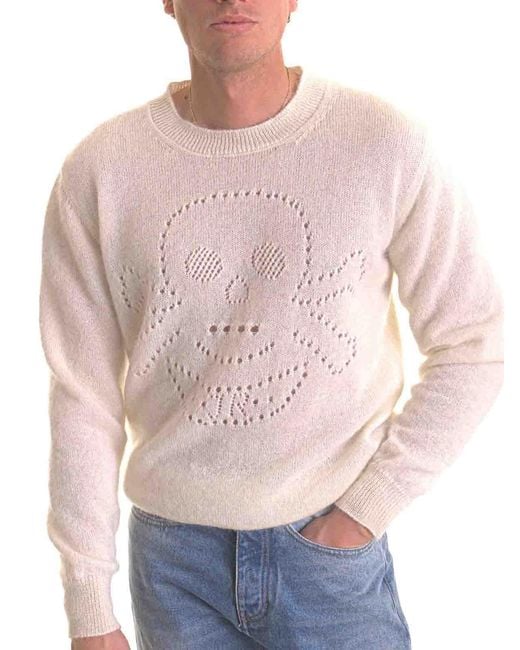 John Richmond Natural Sweater for men