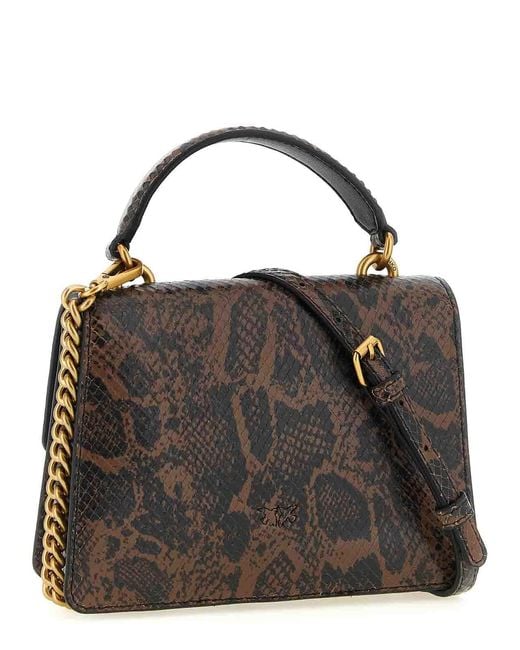 Pinko Black Mini Love One Light' Handbag