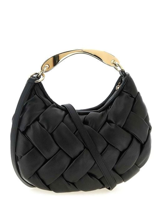 Twinset Black Weaved Handbag