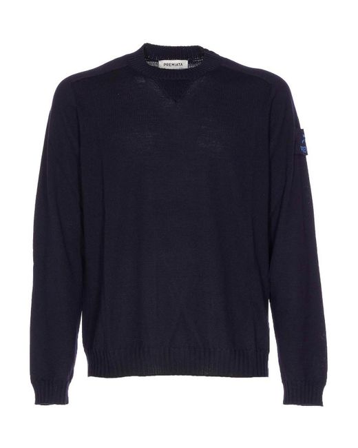 Premiata Blue Sweater for men