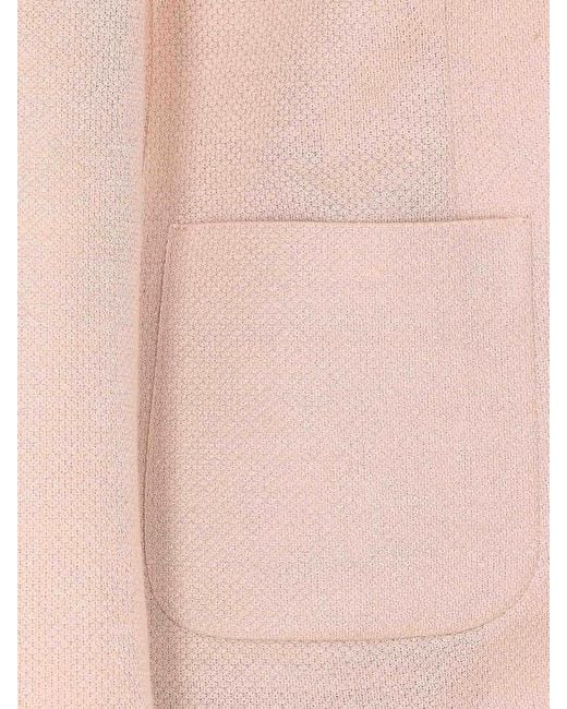 Circolo 1901 Pink Single Breasted Jacket