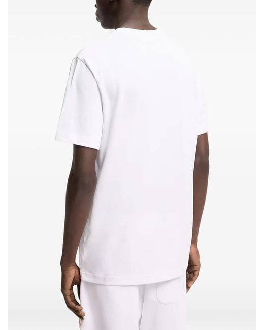Moncler White Ss T-Shirt for men