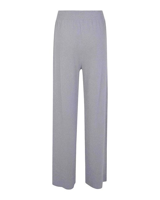 Fabiana Filippi Gray Wide Leg Trousers