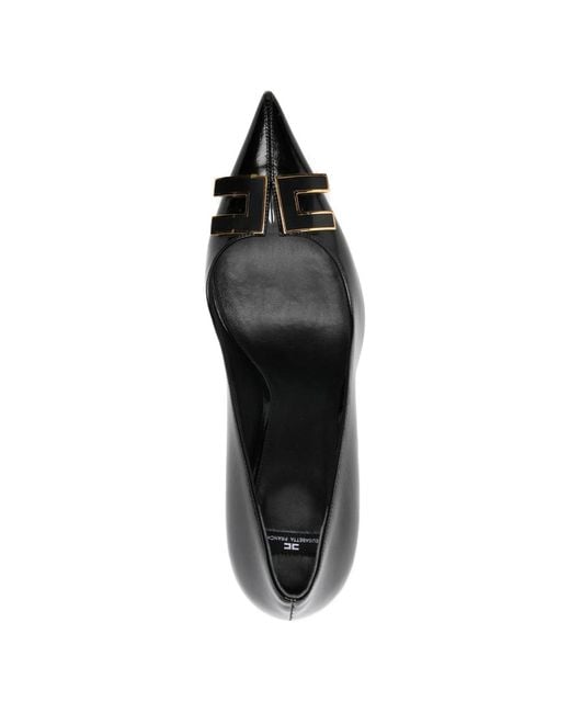 Elisabetta Franchi Black Sandals