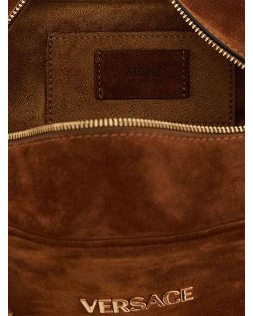 Versace Brown Tag Shoulder Bag