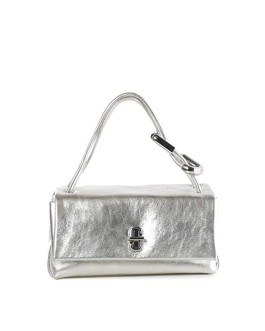 Marc Jacobs White The Mini Dual Leather Bag