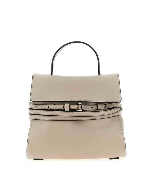 Moschino Natural Small Handbag