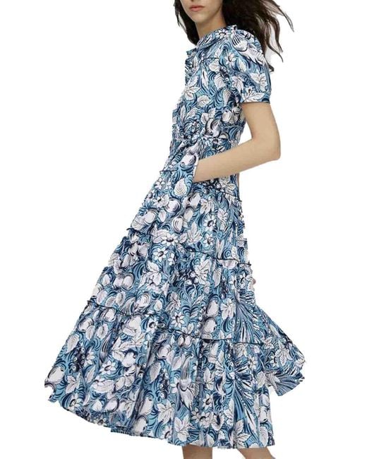 Diane von Furstenberg Blue Dress