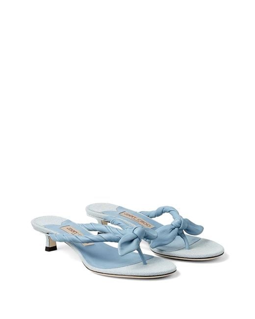 Jimmy Choo Blue Sandals