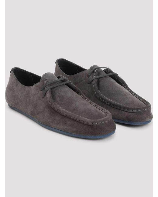 Jil Sander Gray Lace-Up Shoes for men