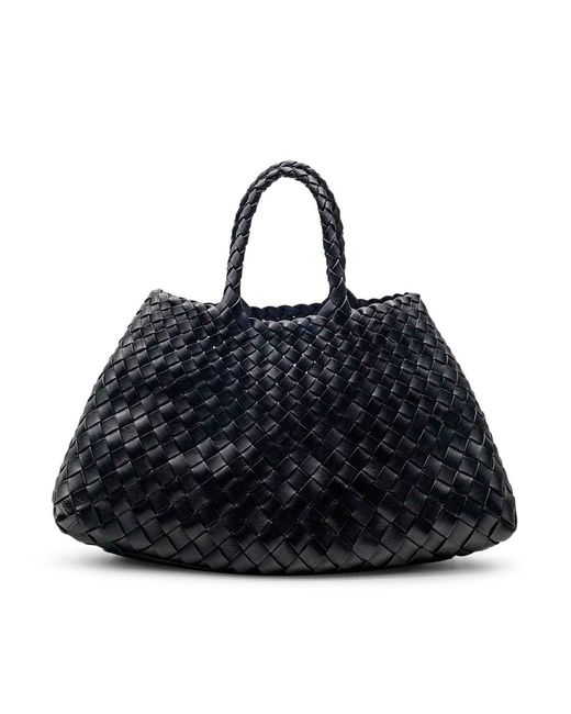 Dragon Diffusion Black Santa Croce Small Bag