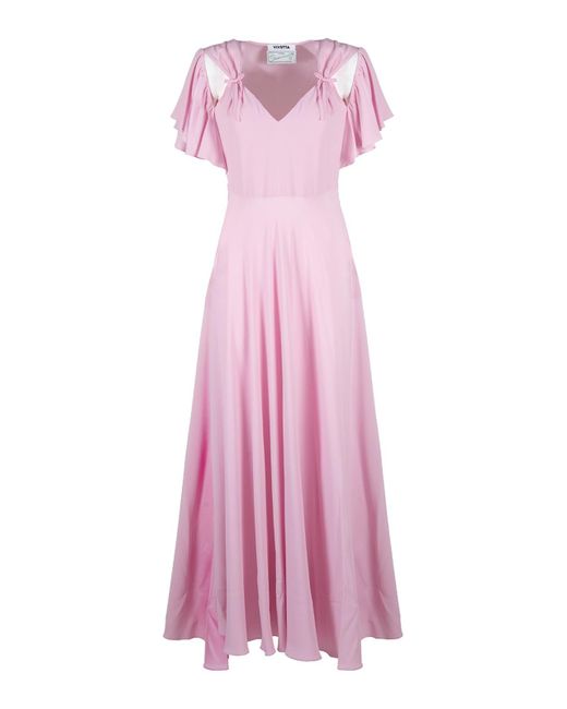 Vivetta Pink Long Dress