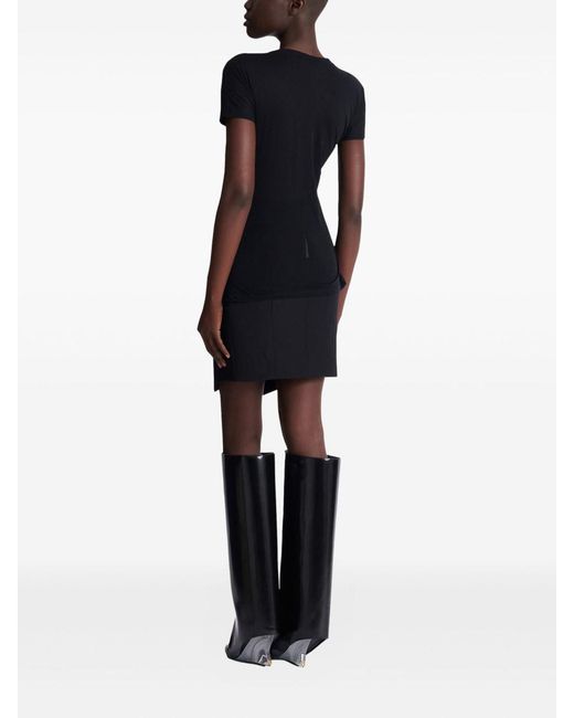 Balmain Black Cotton T-Shirt