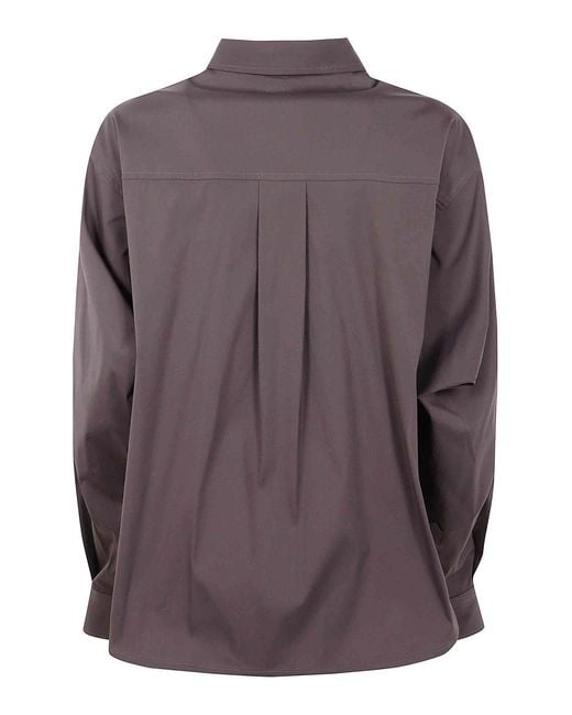 Brunello Cucinelli Purple Shirt