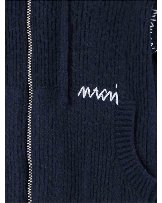 Marni Blue Pullover for men