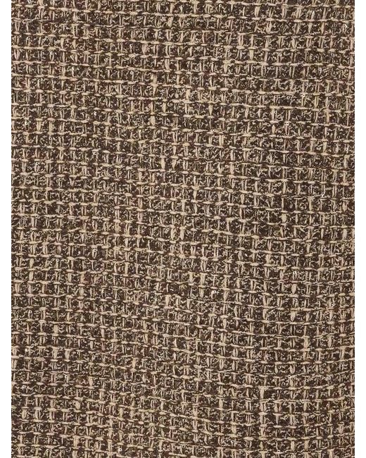 Fabiana Filippi Brown Fabiana Filppi Tweed Skirt
