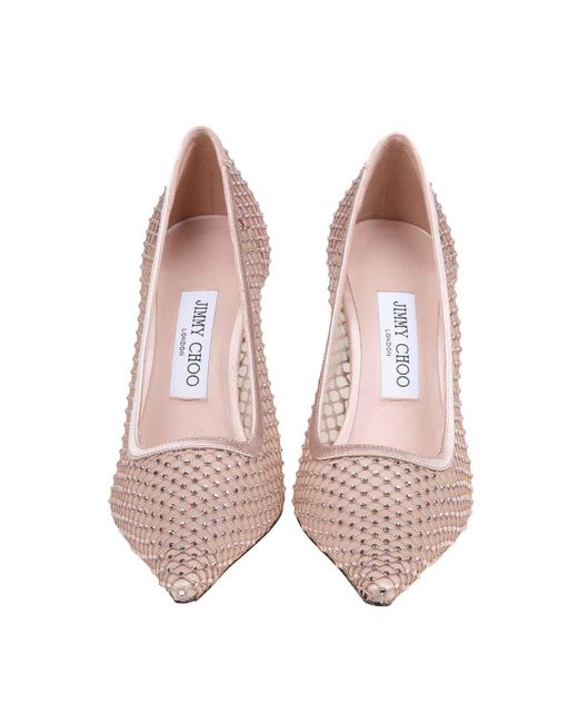 Jimmy Choo Pink Ixia 95 Decollete