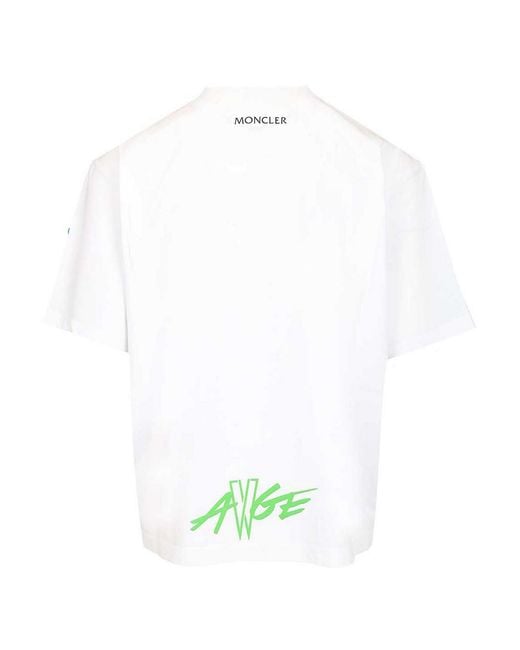 Moncler Green Moncler X A$Ap Rocky Cotton T-Shirt for men