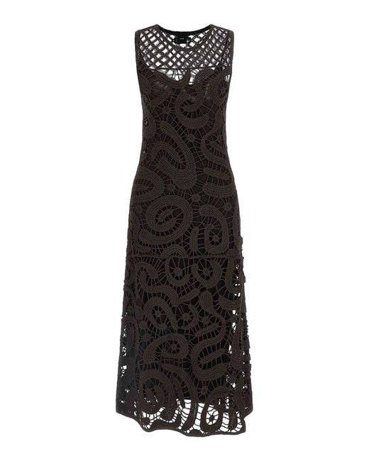 Pinko Black Bufera Dresses