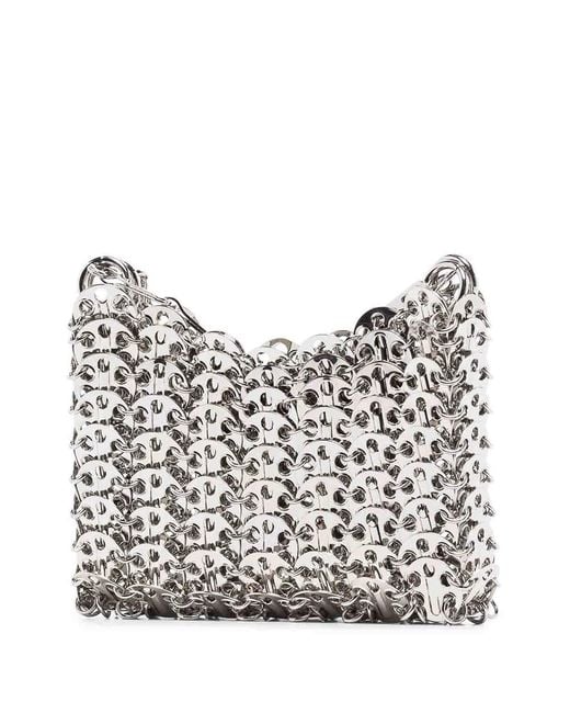 Rabanne White 1969 Nano Shoulder Bag