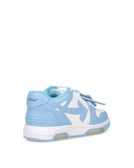 Off-White c/o Virgil Abloh Blue Out Of Office Sneakers for men