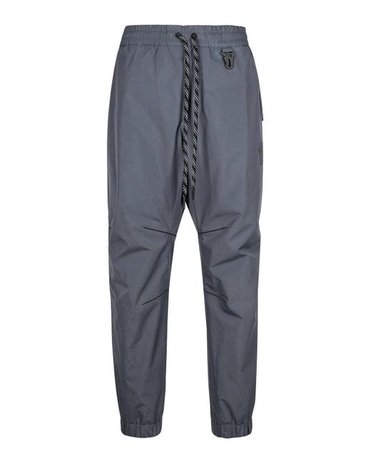 Moncler Blue Jogger Polyester Pants for men