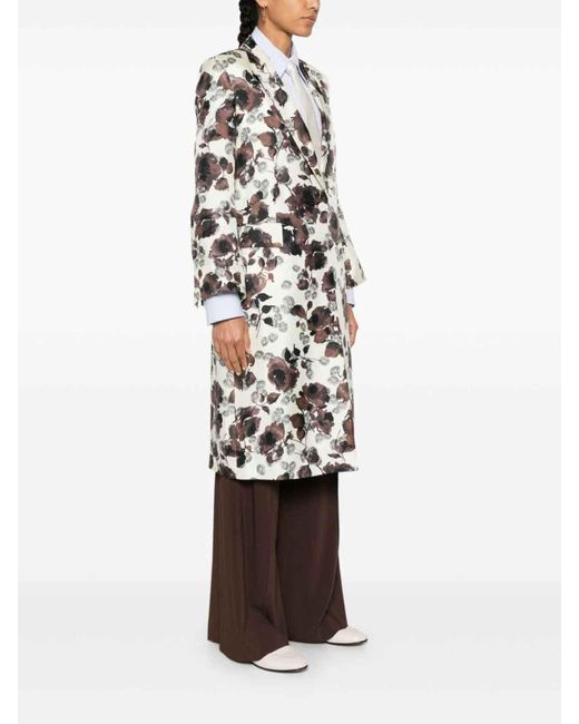 Alberto Biani White Rose Trench