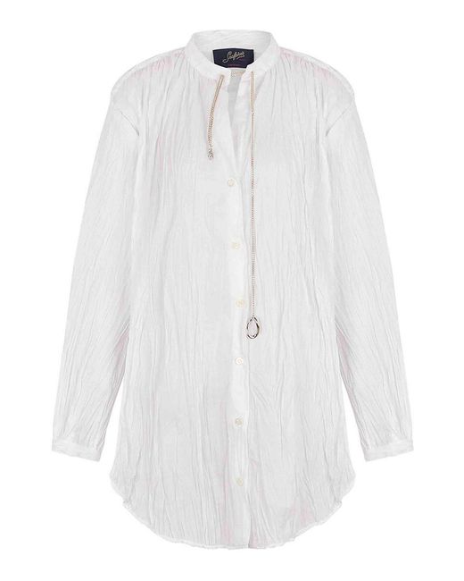 Seafarer White Liona Shirt