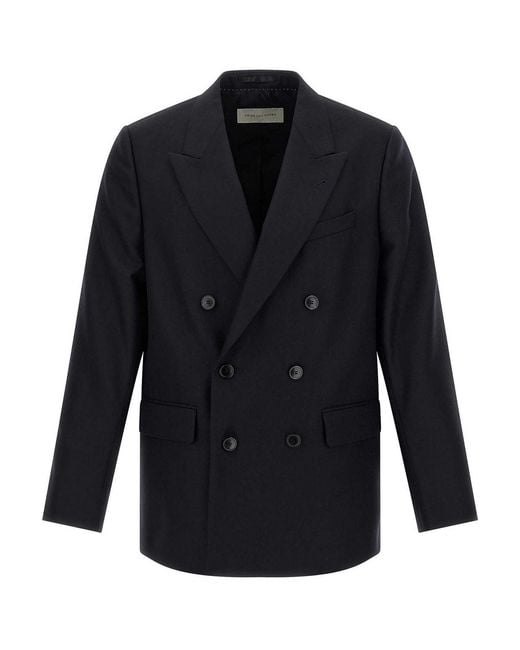 Dries Van Noten Blue Buforden Blazer for men