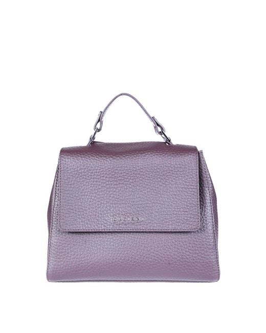 Orciani Purple Sveva Soft Small Handmade
