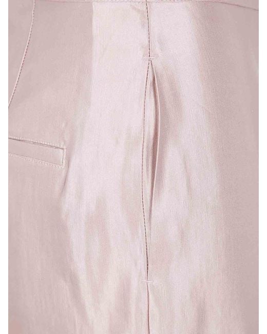 Loulou de Saison Pink Sally Tailored Trousers