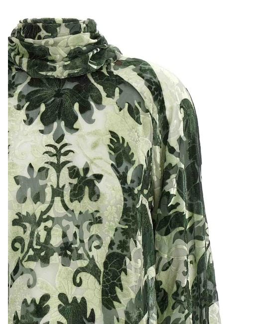 F.R.S For Restless Sleepers Green Polimnia Blouse