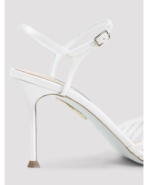 Aquazzura White Aquazzurra Hold Me Sandal