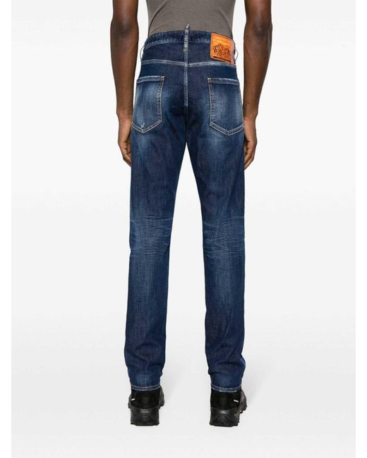 DSquared² Blue Cool Guy Skinny Jeans for men