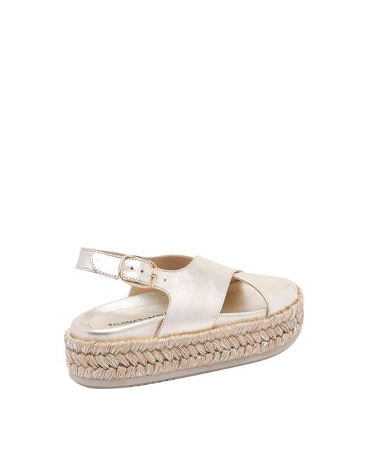 Paloma Barceló Natural Francia Wedges