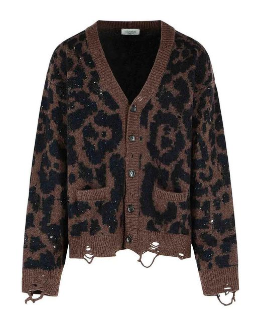 タグ同梱！LANEUS/ラネウス　LEOPARD CARDIGAN タグ同梱！LANEUS/ラネウス LEOPARD CARDIGAN