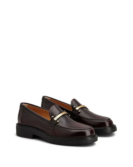 Tod's Black Loafers