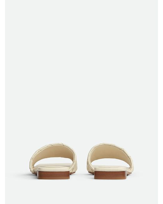 Bottega Veneta White 'Mules Parco'